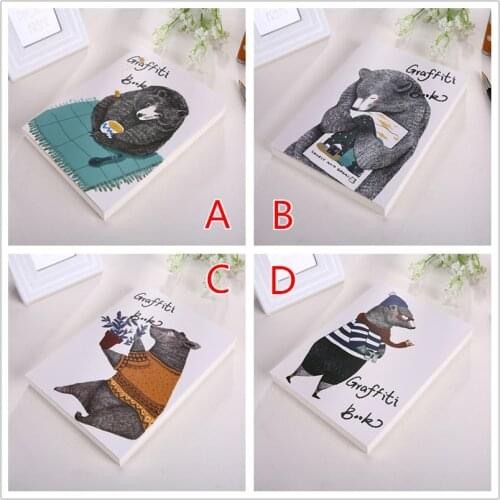 "Graffiti Book" 19cm x 26cm Big Size Drawing Sketchbook Diary Journal School Study Student Notebook Notepad