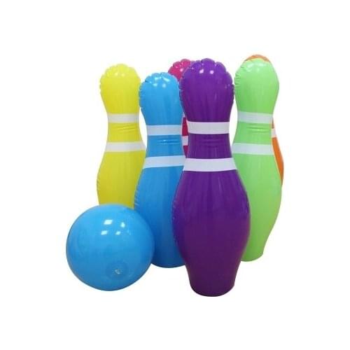 Large Inflatable Bowling Ball Childrens Toys Kindergarten Outdoor Activities Indoor Parent-child Interactive Ball 2021