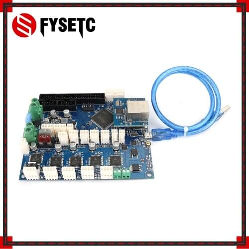 Cloned Duet 2 Ethernet Advanced 32 Bit Electronics Board Duet V1.04 Providing Ethernet Connectivity For D Printers CNC Machines