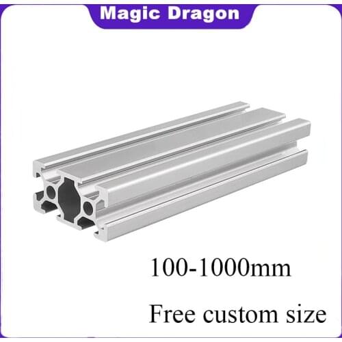 CNC 3D Printer Parts 2040 Aluminum Profile European Standard Linear Rail Aluminum Extrusion 2040 for Camera Slider Furniture