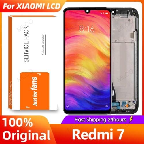 6.26" Original Display For Xiaomi Redmi 7 LCD Screen Touch Digitizer Assembly For Redmi 7 LCD Display Replancement Parts