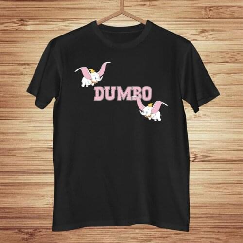 Elephant Dumbo T Shirt Women Animated Films Tshirt Female Graphic Girl T-shirt Unisex Tee Shirts funny Clothing Dropship