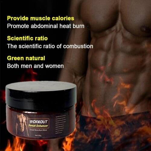 Fat Burning Cream For Belly Sweat Cream Workout Slimming Weight For Men Women and Loss Enhancer D3W6