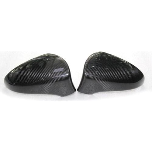 Car Carbon Fiber Wing Rearview Mirror Cover Caps Trim Fit For Lexus ES IS250 IS300 GS Left Hand Drive
