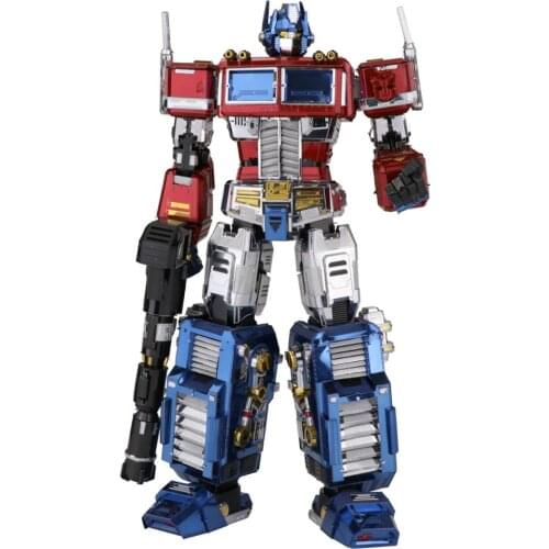 Art Model MU 3D Metal Puzzle G1 Classic robot Model kits DIY 3D Laser Cut Assemble Jigsaw Toys GIFT For Children