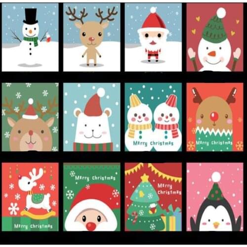 Cute Animals DIY Digital Painting Modern Wall Art Pictures for Kids Digital Painting Unique Christmas Gifts for Home Decor Art