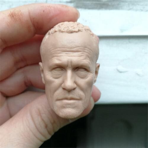 Unpainted 1/6 Scale Yondu Head Sculpt Model For Action Figure Dolls Soldier Accessories Painting Exercise No.140