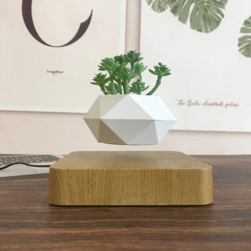 Newly Design Magnetic Levitating Flowerpot Air Bonsai Floating Plant Pot HCNT Hot Selling Planter