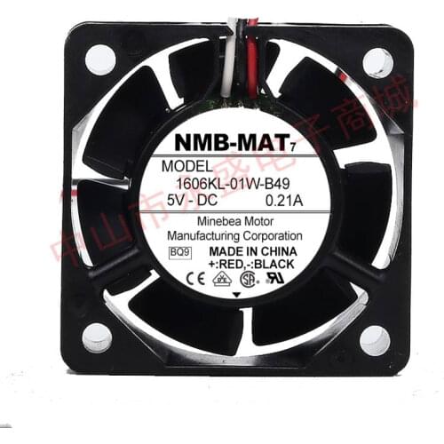 NMB1606KL-01W-B40 5V 0.21A 4015 variable frequency fan