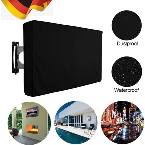 Outdoor TV Screen Dustproof Waterproof Cover Set Cover High Quality Oxford Television Case TV 22'' To 70'' Inch Dropshipping