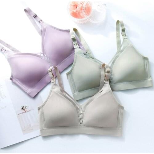 8875# Sexy Hot Maternity Nursing Bras Lacation Mother Breastfeeding Bras for Pregnant Women Pregnancy Breast Feeding Underwear