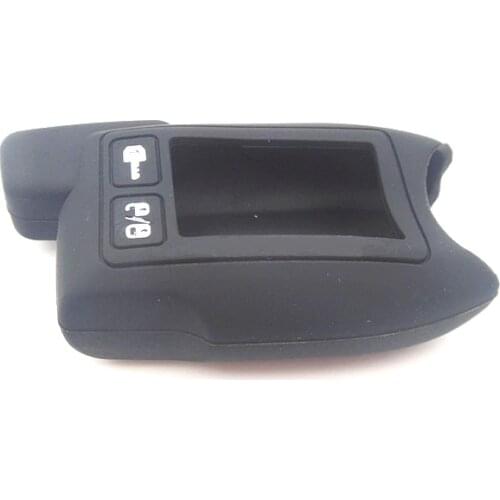 Russian version 9.5 Silicone Case KeyChain For Tomahawk 9.5 9.3 2-way Alarm System Alarm Key Fob