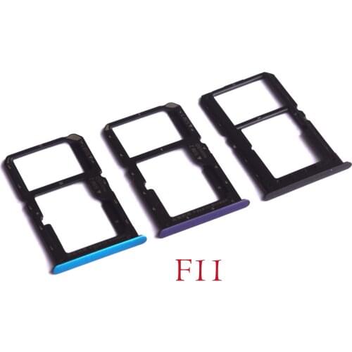 10pcs/lot SIM Tray Holder SD Card Reader Slot Adapter for OPPO F11