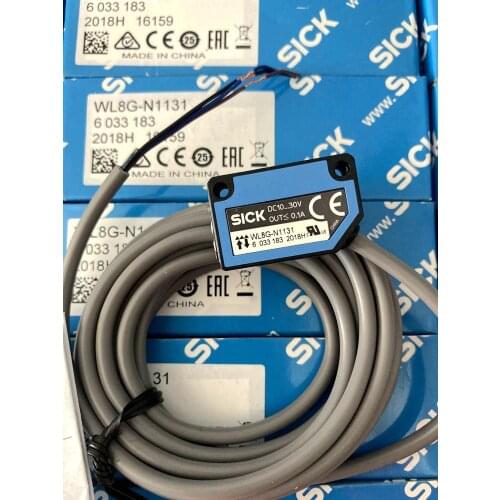 100% New original SICK mirror reflected light switch WL8G-N1131 transparent detection