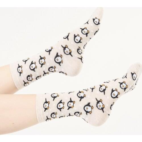 3 pair from turkey high quality cotton happy socks Man Men summer lot pack wholesale socs design funny animal penguin adelie bab