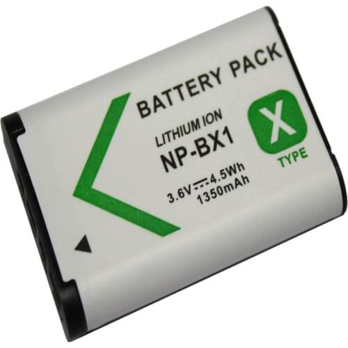 Free shipping 1350mAh NP-BX1 NP BX1 Battery for DSC RX1 RX100iii M3 M2 RX1R WX300 HX400 HX50 HX60 GWP88 PJ240E HDR-AS15 10pcs