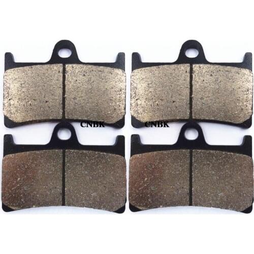 Sintered Brake Pad Set fit for YAMAHA 1000 FZS Fazer FZS1000 2001 2002 2003 2004 2005