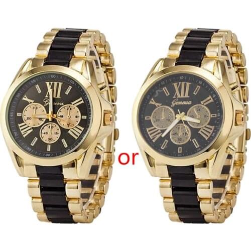 New Fashion Luxury Classic Men Stainless Steel Quartz Analog Wrist Watch