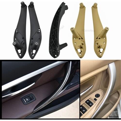 Car Interior Door Handles Left Right Front Back Rear Side Inner Doors Panel Handle Bar Pull Trim Cover for BMW 3 Series F30 F35
