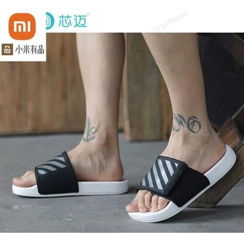 Xiaomi Popcorn slippers for men and women summer indoor and outdoor comfortable soft bottom beach couple non-slip shoes