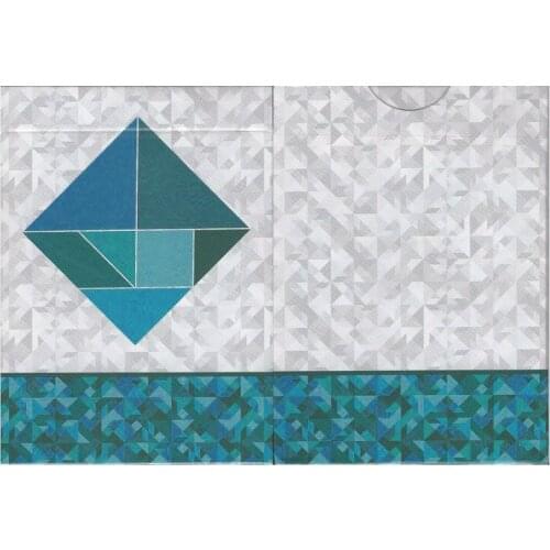 Tangram Playing Cards Deck Poker Size USPCC Limited Edition Card Games Magic Props Magic Tricks for Magician
