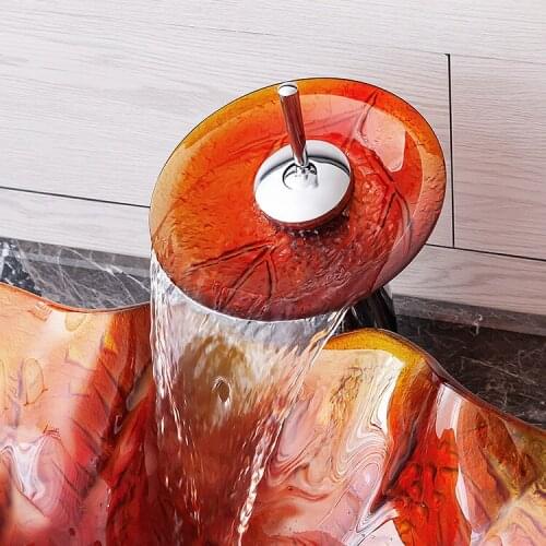 Bathroom tempered glass washbasin washbasin washbasin on toilet table washbasin washbasin in bathroom