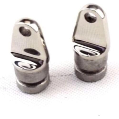 1PCS Fitting Stainless Steel Boat Bimini Top inside eye end 7/8 rounded Hardware