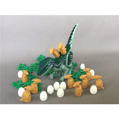 50pcs/lot MOC Bricks DIY Egg with Hole on Top & Dragon, Baby fit with 24946 & 41535 Building blocks bricks Toys kids gifts