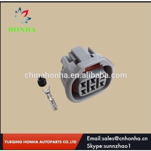 Free shipping 6 pin car socket 1JZGTE Idle Air Control Valve Connector Supra IAC Engine Speed ISCV Plug Case For toyota