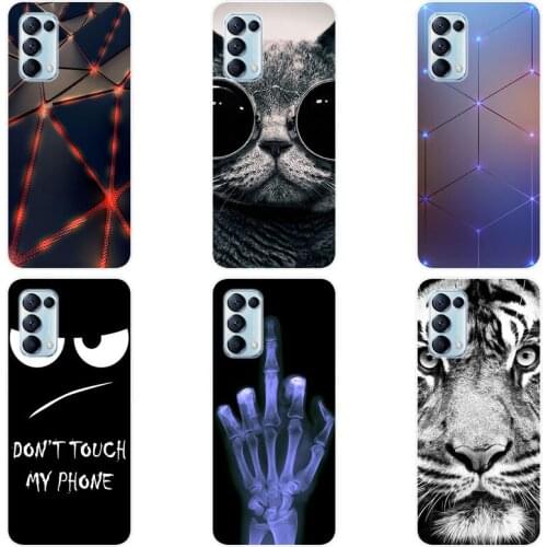 For OPPO Find X3 Neo Case Silicone TPU Phone Case On For OPPO Find X3 Lite Case Soft Protective Cover