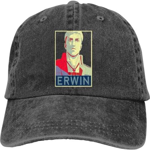 Erwin Smith Baseball Cap cowboy hat Peaked cap Attack On Titan Hats