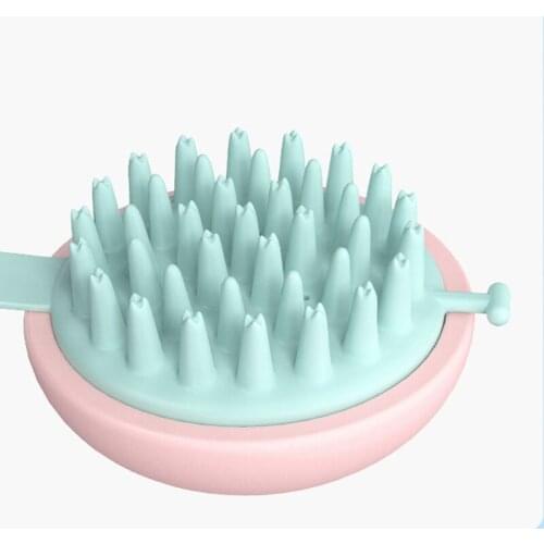 Scalp Massager Shampoo Brush Scalp Scrubber with Soft Silicone Wall Mountable for Dandruff and Hair Growth, Care for The Scalp