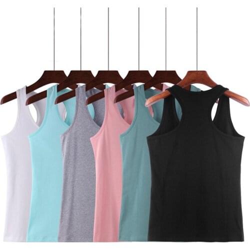 Summer Style Soft O-Neck Women Tank Top Fitness Sexy Sleeveless Sport T Shirt Elegant Lady Bottoming Tees Streetwear White Tanks