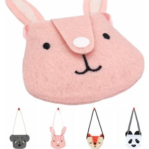 Cute Animal Design Mini Bag/Backpack For Baby Dolls Carry Out Bag for 43 Cm Bebe Doll Out Going Bag Accessories