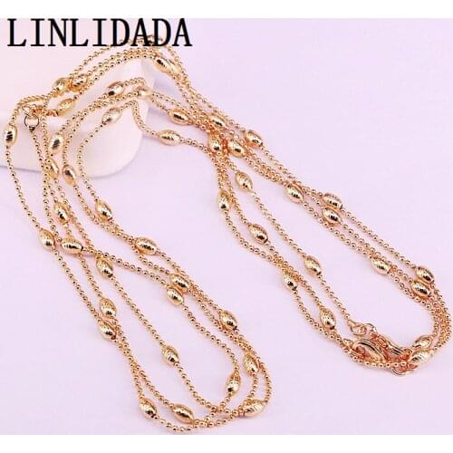 20Pcs Fashion cz necklace,gold color Brass charm,necklace chain jewelry wholesale