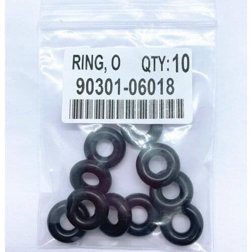 Wholesale 10pieces 90301-06018 For Toyota Lexus GDI fuel injector repair kits rubber oring