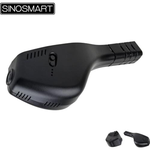 SINOSMART Novatek 96672 Wifi DVR Camera for Volkswagen Magotan/CC/Touran L/Bora/Golf/Passat Control by App SONY IMX323