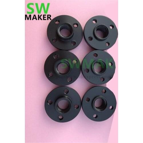 SWMAKER 1pcs 3D printer parts T type POM nut T8 lead screw nut T8*2 / T8*4 / T8*8