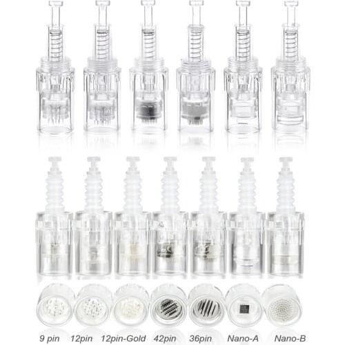 10/30pcs Screw Cartridge Replacement For Microneedling Pen Micro needle 9 pin/12 pin/36 pin/Micro Bayonet Needles Tattoo Needles