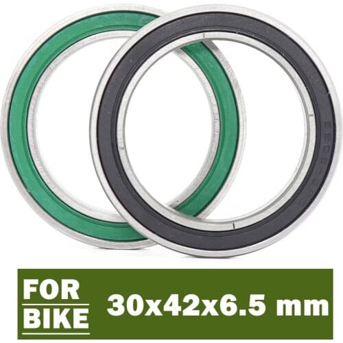 6806W6.5-2RS Bike Bearing 30*42*6.5mm 2PCS Bicycle Hub Front Rear Hubs Wheel 30 42 6.5 Balls Bearings