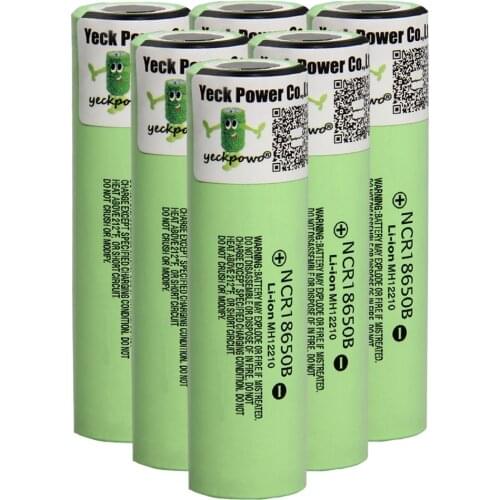 20 pcs 18650 battery li-ion batteries 3400mah 3.7V rechargeable lithium akkumulator flat top 18650 charger Russia fast delivery