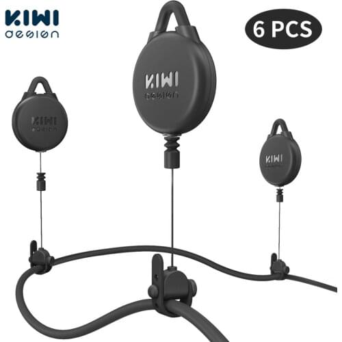 KIWI design Silent VR Cable Pulley System for HTC Vive/Vive Pro/Oculus Rifts/Sony PS/Windows VR/Valve index VR cable management