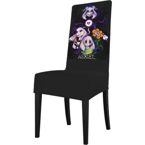 Undertale Sans Chair Cover Stretch Home Dining Elastic Chair Covers Multifunctional Spandex Elastic Cloth Universal Size
