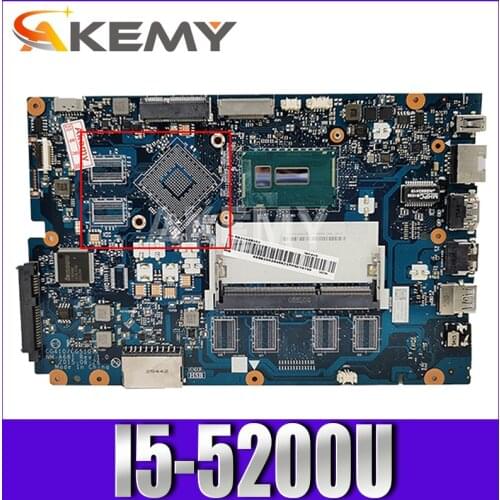 For Lenovo Ideapad 100-15IBD 100-15IBY B50-50 100-14IBD 100-14IBY CG410 CG510 NM-A681 LAPTOP Mainboard I5-5200U CPU