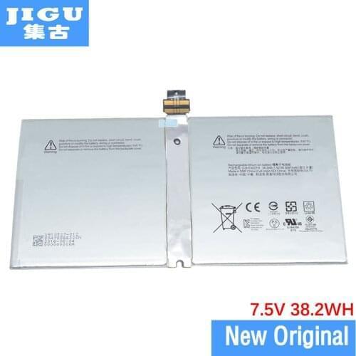 JIGU Original 38.2WH/5087mAh DYNR01 G3HTA027H Laptop Battery For Microsoft Surface Pro 4 1724 12.3" Tablet 7.5V