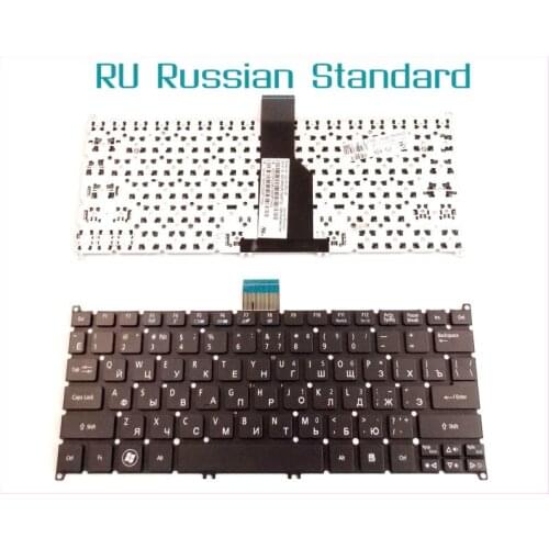 Laptop Keyboard For Acer Aspire V5-171 V5-123 V5-131 V5-131-2473 V5-131-2858 RU Russian Version