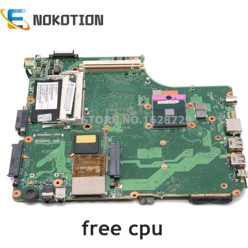 NOKOTION V000125160 6050A2171301-MB-A02 For Toshiba Satellite A300 A305 Laptop motherboard 965PM DDR2 with graphics slot IDE DVD