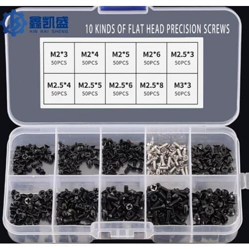 M3 Mechanical Screw Box Notebook Computer Maintenance Mini Screw Set Glasses Watch Notebook Accessories Screw