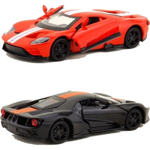 1/42 Scale 2017 Ford GT Alloy Car Toy Model ChildrenToy Car Model Collection Gift V265