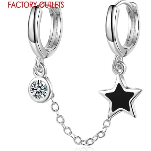 Drop Shipping Wholesale Retail Genuine 925 Sterling Silver Dangle Earrings For Women Rather Good Women Fashion Jewelry Gift